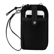 Wholesale - JESSICA MOORE BLACK CELL PHONE WALLET, UPC: 810035350656